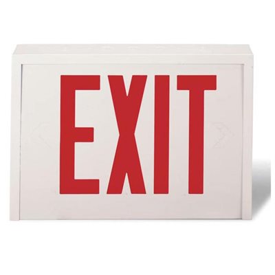 exit sign arrow directions