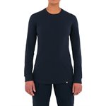 Wmns Tactix L / S Nvy Cttn Tee, Small